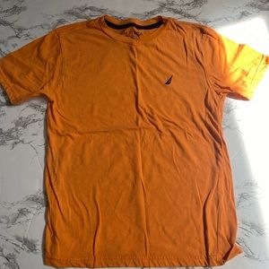 Boys orange nautica t shirt